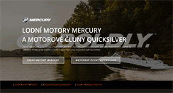 Desktop Screenshot of mercury-marine.cz