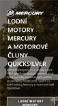 Mobile Screenshot of mercury-marine.cz